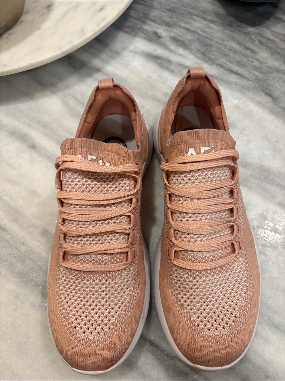 Worn 1 time. APL techloom breeze in a pretty salmon color